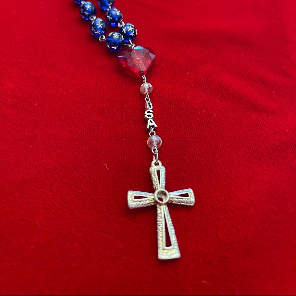 Love of Country Rosary Beads